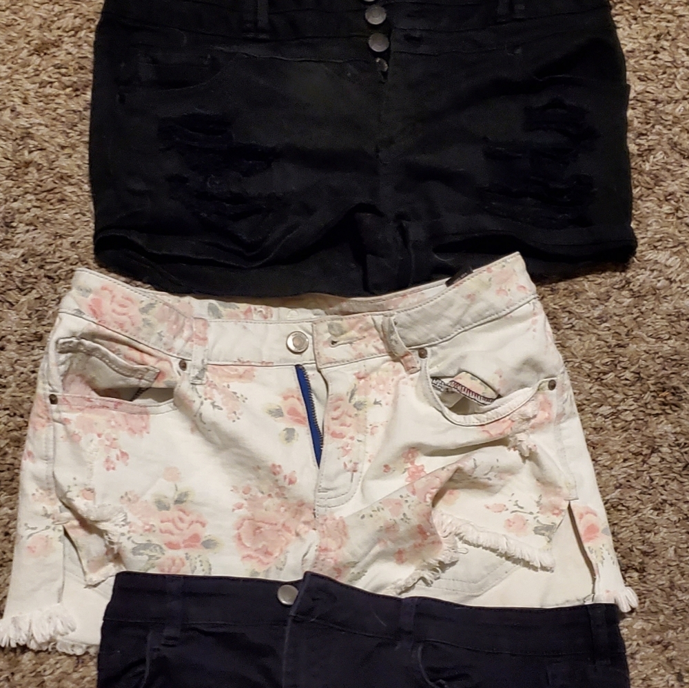 3 shorts